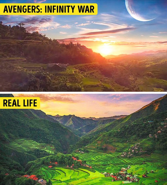 14 cảnh đẹp trong phim hoá ra có ngoài đời thực, riêng Infinity War và Avatar sẽ khiến bạn ngạc nhiên nhất - Ảnh 2.