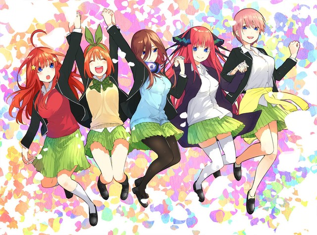 Gotoubun no Hanayome: Bộ manga khiến chàng trai nào cũng ước rằng mình có một harem - Ảnh 1.