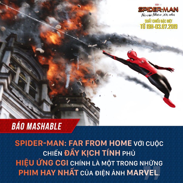 Báo quốc tế đồng loạt khen ngợi Spider-Man: Far From Home, một bộ phim Marvel vượt xa kỳ vọng - Ảnh 6.