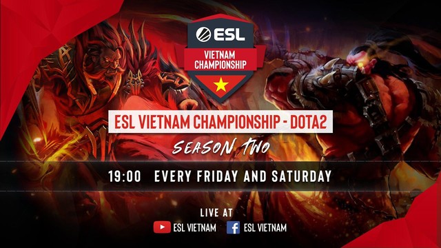 Giải đấu DOTA 2 hàng hot ESL Vietnam Championship Season 2 trở lại Việt Nam, quá tuyệt vời cho game thủ giải trí cuối tuần - Ảnh 2.
