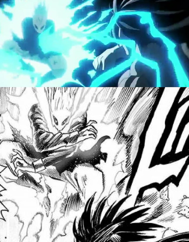 One-Punch Man: Suiryu quyết đấu với đám quái vật, sự khác biệt khi manga được lên anime - Ảnh 5.