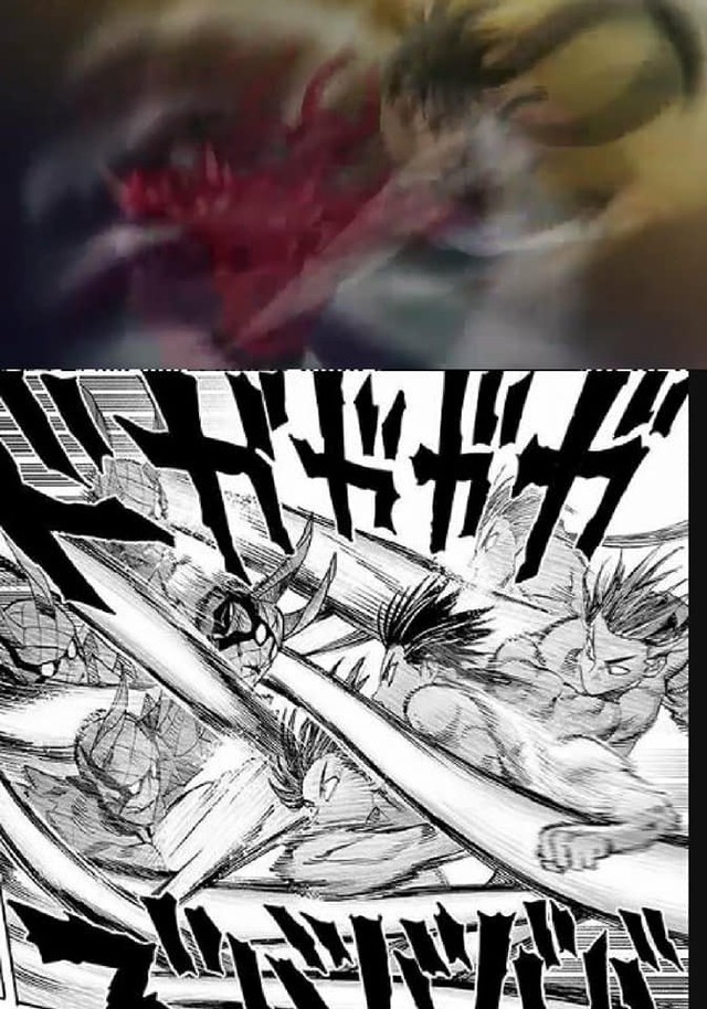 One-Punch Man: Suiryu quyết đấu với đám quái vật, sự khác biệt khi manga được lên anime - Ảnh 10.
