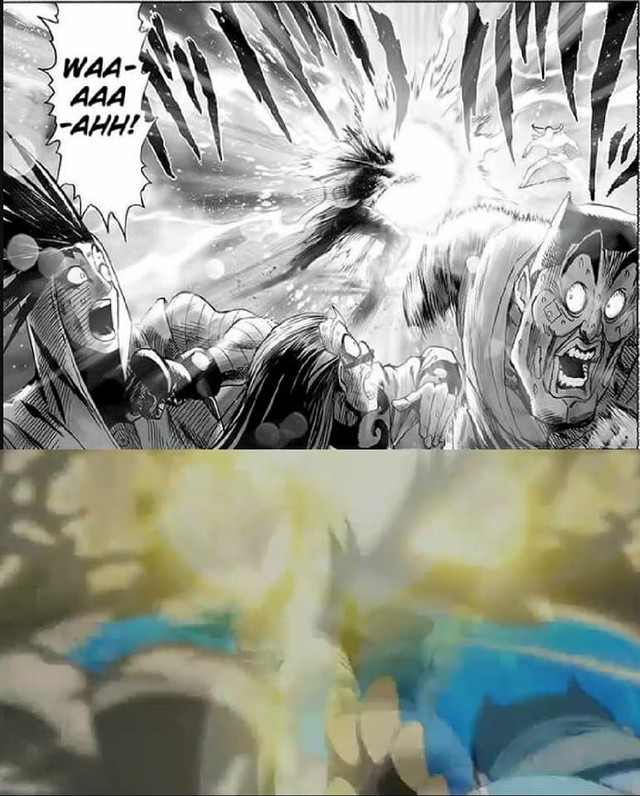 One-Punch Man: Suiryu quyết đấu với đám quái vật, sự khác biệt khi manga được lên anime - Ảnh 14.