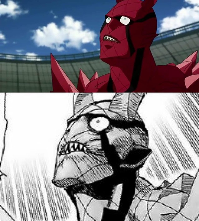 One-Punch Man: Suiryu quyết đấu với đám quái vật, sự khác biệt khi manga được lên anime - Ảnh 18.