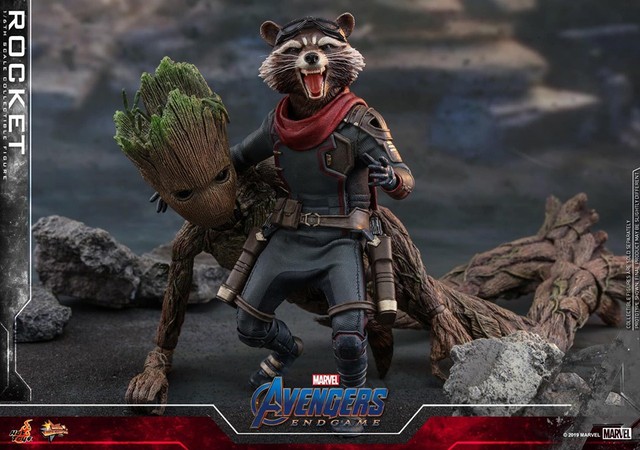 Chiêm ngưỡng bộ Hot Toys cực chất của Rocket phiên bản Endgame - Ảnh 11.