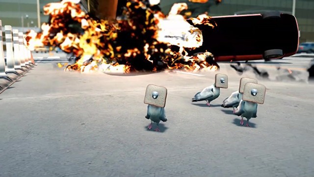 Giả lập bồ câu vừa láo vừa ngáo phá làng,phá xóm trong Pigeon Simulator - Ảnh 2.