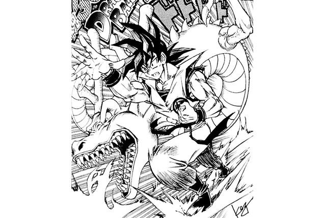 Dưới nét vẽ của Eiichiro Oda và các mangaka nổi tiếng, nhân vật trong Dragon Ball trông sẽ như thế nào? - Ảnh 1.