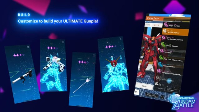 Chi tiết về Gundam Battle: Gunpla Warfare - Game mô phỏng lái robot chiến đấu cực chất - Ảnh 2.