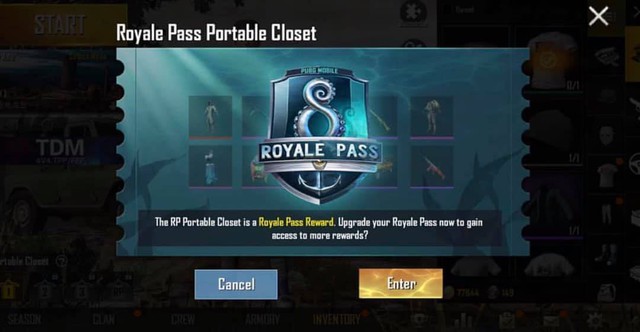 PUBG Mobile: Hé lộ phần thưởng Royale Pass mùa 8 gồm set skin chủ đề Đại dương xanh - Ảnh 1.