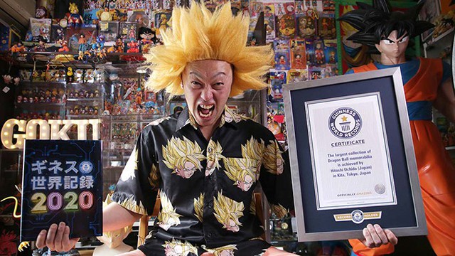 Một fan cuồng Nhật Bản phá vỡ kỷ lục thế giới khi thu thập hơn 10.000 vật phẩm Dragon Ball - Ảnh 3.