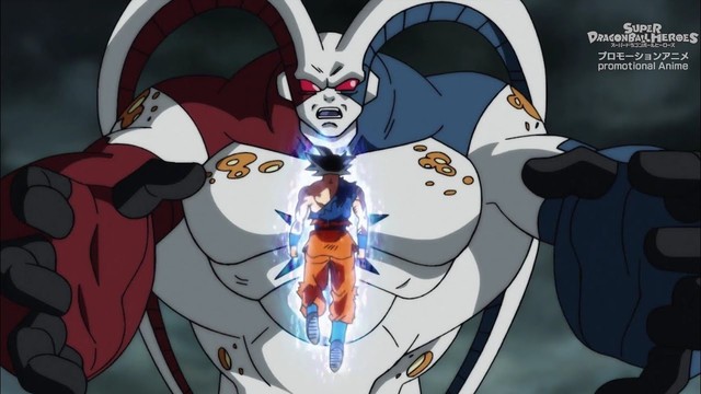 Spoiler Dragon Ball Super Heroes 15: Goku bật bản năng Vô Cực nghiền nát Kamioren nhưng bất lực trước kế hoạch bí ẩn của Hearts - Ảnh 2.
