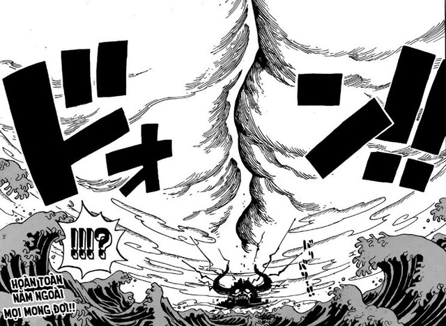 One Piece 951: Kaido đọ vũ khí với Big Mom khiến bầu trời trên đảo Onigashima như tách ra làm đôi - Ảnh 5.