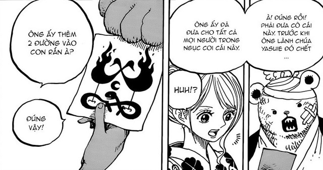 One Piece 951: Kaido đọ vũ khí với Big Mom khiến bầu trời trên đảo Onigashima như tách ra làm đôi - Ảnh 2.