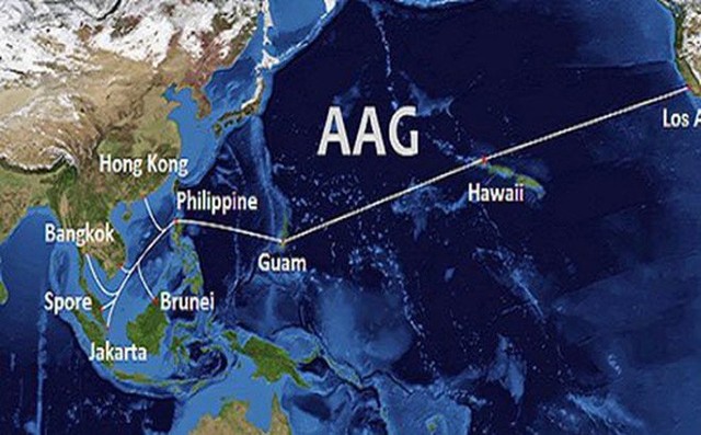Cáp biển AAG gặp sự cố từ ngày 16/8, Internet Việt Nam đi quốc tế lại bị ảnh hưởng - Ảnh 1.