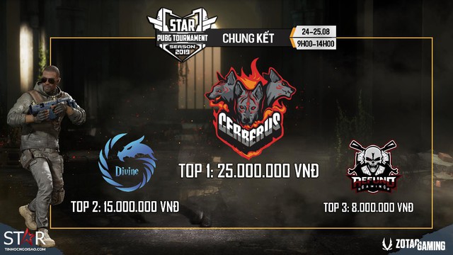 Toàn cảnh STAR PUBG TOURNAMENT - Giải đấu bất ngờ toàn top team Việt Nam: Refund, Sky Gaming, Divine, Cerberus... - Ảnh 1.