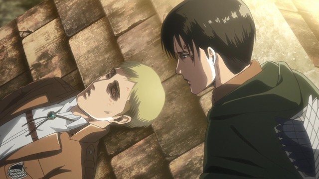 Attack on Titan: Lý do Levi quyết định tiêm dịch tủy Titan cho Armin chứ không phải Erwin - Ảnh 12.