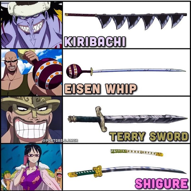 Danh kiếm và những loại vũ khí đã xuất hiện trong thế giới One Piece - Ảnh 6.