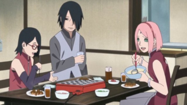 Tiểu thuyết Naruto mới hé lộ suy nghĩ của Uchiha Sasuke về cuộc sống hôn nhân với Sakura - Ảnh 1.
