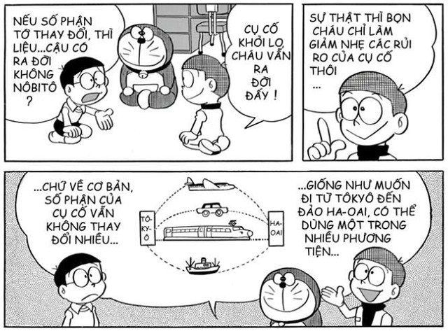 Phát hiện thú vị: Đưa cả nghịch lý ông nội vào truyện, Doraemon vượt tầm truyện tranh thiếu nhi lâu rồi! - Ảnh 3.