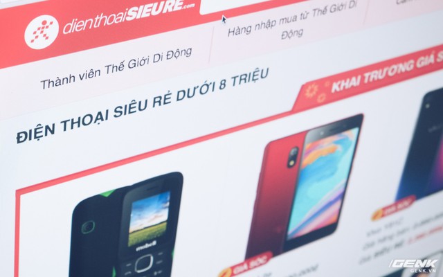 Cửa Hang điện Thoại Sieu Rẻ Của Thế Giới Di động Chinh Thức Khai Trương