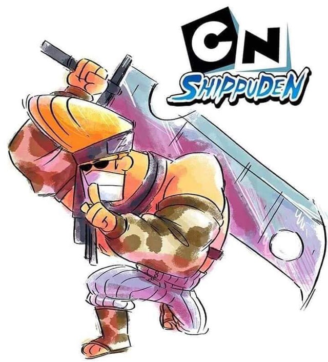 Giật mình khi thấy Naruto và đồng bọn hóa thân thành các nhân vật quen thuộc của Cartoon Network - Ảnh 2.