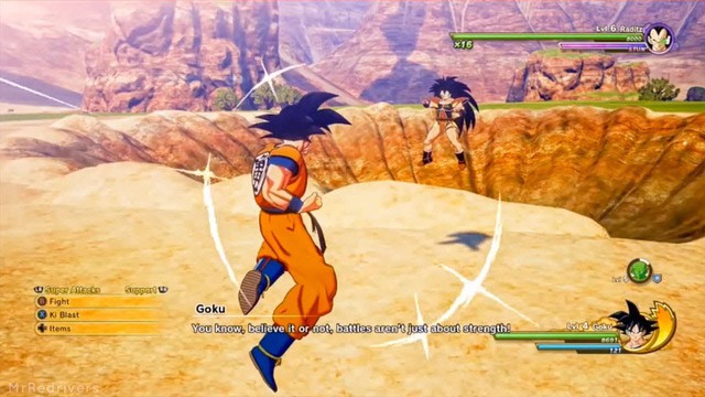 14 phút gameplay đỉnh cao của Dragon Ball Z: Kakarot - Goku đại chiến Raditz - Ảnh 1.