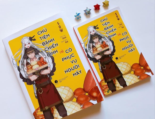 Light Novel “Chủ tiệm bánh chiến binh và cô phục vụ người máy” chính thức ra mắt với độc giả tại Việt Nam - Ảnh 4.