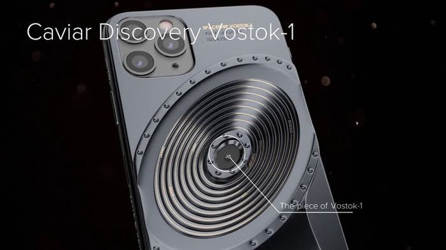 Phiên bản iPhone 11 được chế tác từ mảnh vỡ tàu Titanic và tàu vũ trụ Vostok-1, giá từ 784 triệu đồng - Ảnh 3.