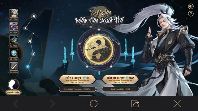 Liên Quân Mobile: Garena tặng game thủ iOS 1 vé quay, dù max Vận May là 250 điểm - Ảnh 1.