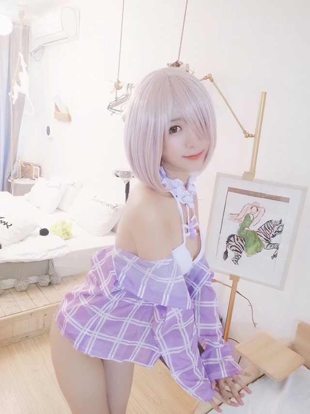 Ngất ngây với cosplay cô nàng Mashu Kyrielight cực gợi cảm trong Fate/Grand Order - Ảnh 7.