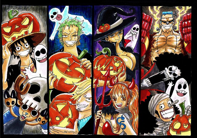 One Piece: Chiêm ngưỡng màn hóa trang cực chất của các nhân vật trong mùa Halloween 2019 - Ảnh 1.