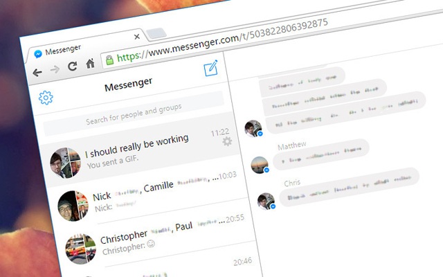 Tránh người khác xem lén tin nhắn Facebook của bạn trên Google Chrome Tránh người khác xem lén tin nhắn Facebook của bạn trên Google Chrome