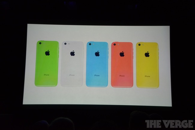 Đúng như dự đoán, iPhone 5C và 5S lần lượt ra mắt 1
