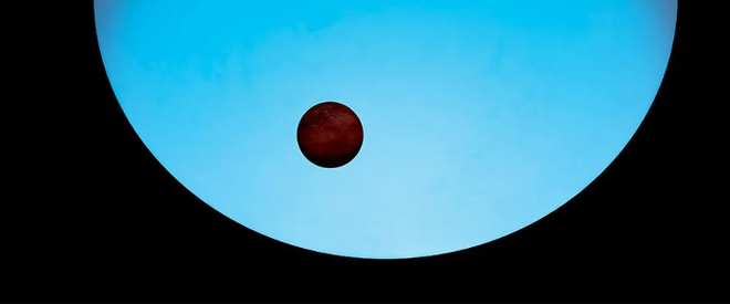 WASP-189b nằm rất gần ngôi sao chủ HD 133112