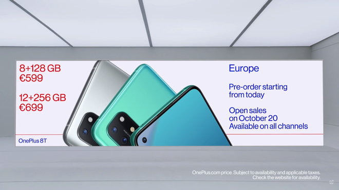 OnePlus 8T ra mắt: Màn hình 120Hz, Snapdragon 865, pin 4500mAh, sạc siêu nhanh 65W, giá 18.990.000 đồng - Ảnh 10. OnePlus 8T ra mắt: Màn hình 120Hz, Snapdragon 865, pin 4500mAh, sạc siêu nhanh 65W, giá 18.990.000 đồng - Ảnh 10.