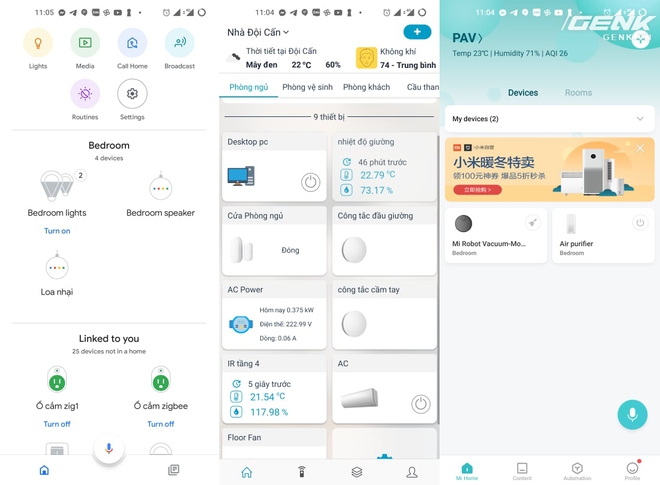 Dùng 2 chiếc Google Home Mini làm bà mối, tôi đã bắt 2 hãng smarthome không ưa nhau phải làm việc với nhau - Ảnh 1. Dùng 2 chiếc Google Home Mini làm bà mối, tôi đã bắt 2 hãng smarthome không ưa nhau phải làm việc với nhau - Ảnh 1.