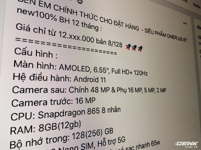 Bán được 30.000 máy chỉ sau 1 phút tại Trung Quốc, thế nhưng OnePlus 8T lại chỉ có vỏn vẹn... 16 người cọc sau gần 1 tuần tại Việt Nam - Ảnh 5.