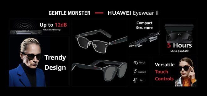 Huawei ra mắt bộ ba phụ kiện chanh sả cho Mate40: Watch GT 2 Porsche Design, tai nghe FreeBuds Studio, kính thông minh Gentle Monster - Ảnh 6. Huawei ra mắt bộ ba phụ kiện chanh sả cho Mate40: Watch GT 2 Porsche Design, tai nghe FreeBuds Studio, kính thông minh Gentle Monster - Ảnh 6.