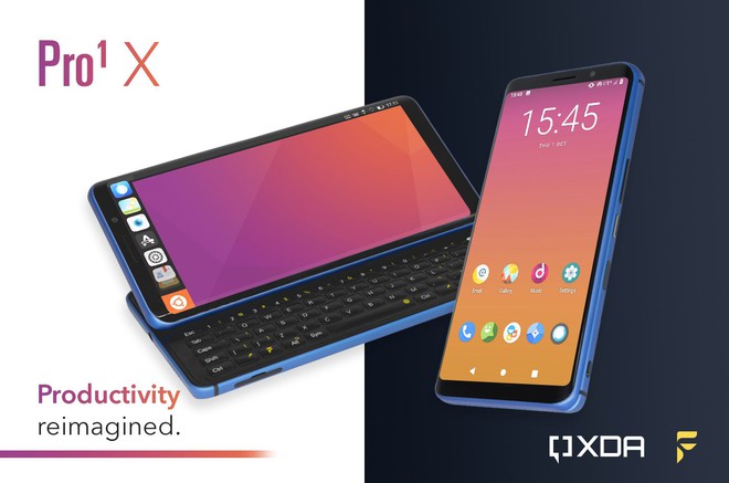 Diễn đàn công nghệ XDA trình làng smartphone đầu tiên Pro1-X: Chạy được cả LineageOS và Ubuntu Touch - Ảnh 1. Diễn đàn công nghệ XDA trình làng smartphone đầu tiên Pro1-X: Chạy được cả LineageOS và Ubuntu Touch - Ảnh 1.