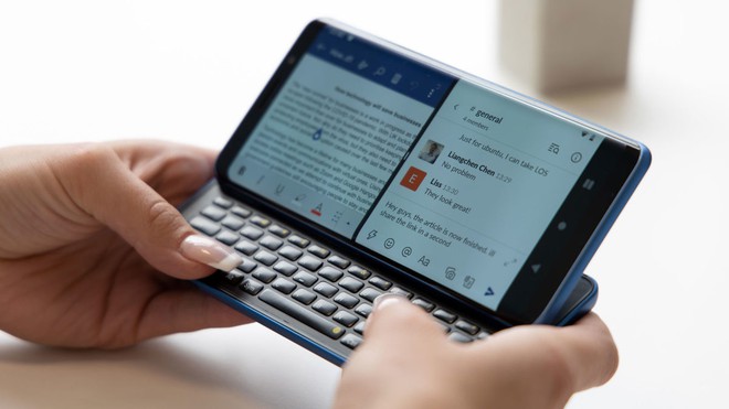 Diễn đàn công nghệ XDA trình làng smartphone đầu tiên Pro1-X: Chạy được cả LineageOS và Ubuntu Touch - Ảnh 9. Diễn đàn công nghệ XDA trình làng smartphone đầu tiên Pro1-X: Chạy được cả LineageOS và Ubuntu Touch - Ảnh 9.