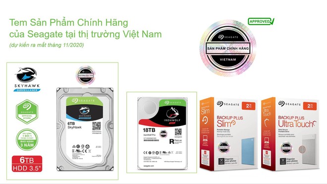 Bên cạnh chính sách hậu mãi, Seagate đang cố gắng