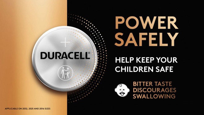 Pin cúc áo của Duracell nay có vị đắng để ngăn trẻ em hiếu kỳ nuốt mất - Ảnh 1. Pin cúc áo của Duracell nay có vị đắng để ngăn trẻ em hiếu kỳ nuốt mất - Ảnh 1.