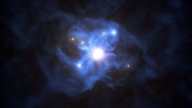 6 thiên hà bị siêu lỗ đen nặng gấp 1 tỷ lần Mặt Trời giam cầm trong mạng nhện vũ trụ - Ảnh 1.