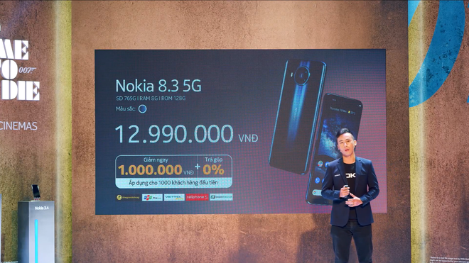 Nokia 8.3 5G ra mắt tại VN: Snapdragon 765G, camera 64MP, hỗ trợ 5G, giá 12.9 triệu đồng - Ảnh 6. Nokia 8.3 5G ra mắt tại VN: Snapdragon 765G, camera 64MP, hỗ trợ 5G, giá 12.9 triệu đồng - Ảnh 6.