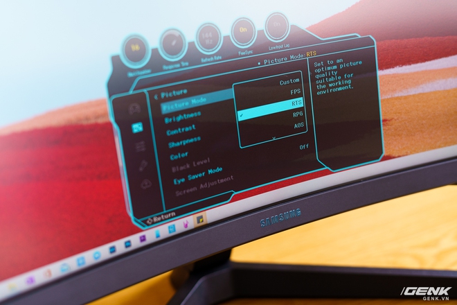 Trên tay và trải nghiệm nhanh Odyssey G5: màn hình cong chuyên game 144 Hz, tốc độ đáp ứng 1ms từ Samsung - Ảnh 13. Trên tay và trải nghiệm nhanh Odyssey G5: màn hình cong chuyên game 144 Hz, tốc độ đáp ứng 1ms từ Samsung - Ảnh 13.