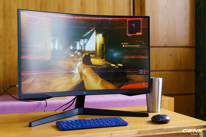 Trên tay và trải nghiệm nhanh Odyssey G5: màn hình cong chuyên game 144 Hz, tốc độ đáp ứng 1ms từ Samsung - Ảnh 15. Trên tay và trải nghiệm nhanh Odyssey G5: màn hình cong chuyên game 144 Hz, tốc độ đáp ứng 1ms từ Samsung - Ảnh 15.