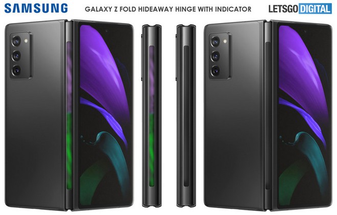 Galaxy Z Fold 3 có thể trang bị dải đèn LED thông báo ngay trên bản lề? - Ảnh 2. Galaxy Z Fold 3 có thể trang bị dải đèn LED thông báo ngay trên bản lề? - Ảnh 2.