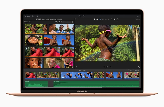 MacBook Air mới ra mắt: Apple M1, nhanh hơn 98% PC, pin 18 giờ, giá từ 999 USD - Ảnh 1.