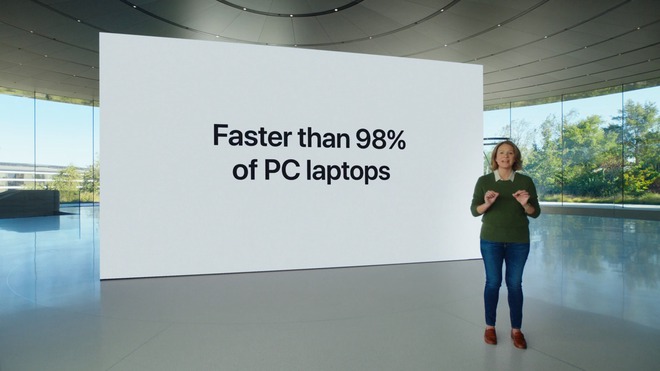 Đừng để Apple che mắt: Sự thật là MacBook Air mới nhanh hơn 98% so với máy tính xách tay cá nhân - Ảnh 3.