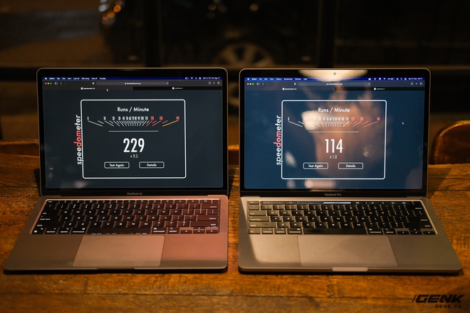 Trải nghiệm nhanh MacBook Air 2020 chip M1: Tôi đã sốc khi Pro 13 inch 2020 bị ngửi khói toàn tập - Ảnh 7. Trải nghiệm nhanh MacBook Air 2020 chip M1: Tôi đã sốc khi Pro 13 inch 2020 bị ngửi khói toàn tập - Ảnh 7.